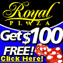 $100 Free Casino Bonus at Royal Plaza Casino!