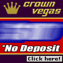 Crown Vegas Online Casino - $10 free casino money (no deposit required) + $50 free casino bonus